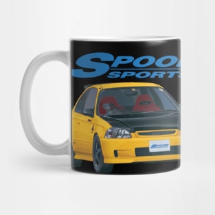 CIVIC phoenix yellow type r EK9 Mug